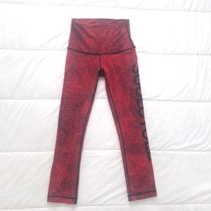 SoulCycle Lululemon Leggings 7/8